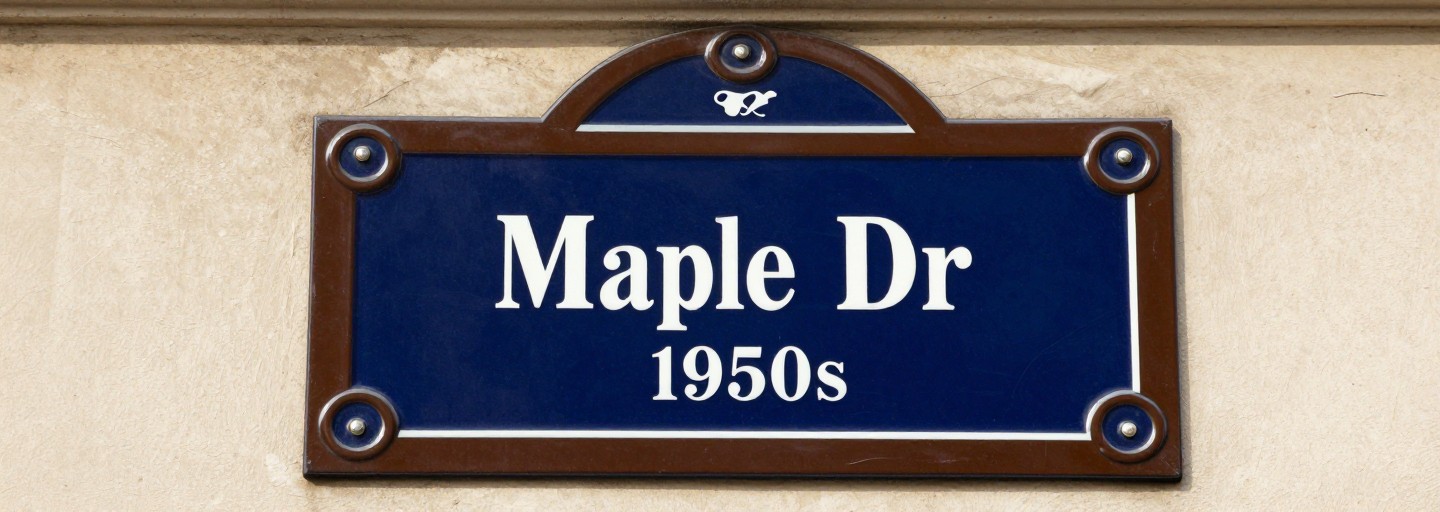 MAPLE DRIVE - European Enamel