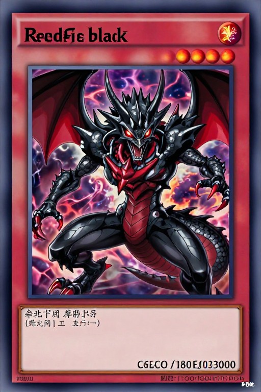 RED-EYES DRAGON - Modern Card