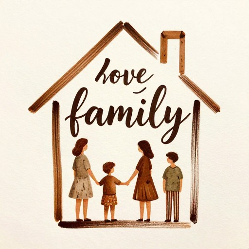 FAMILY HOME - Handwritten