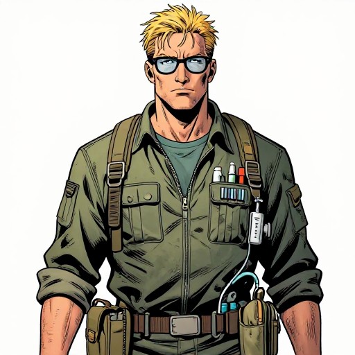 MEDIC SAM - Comic Book