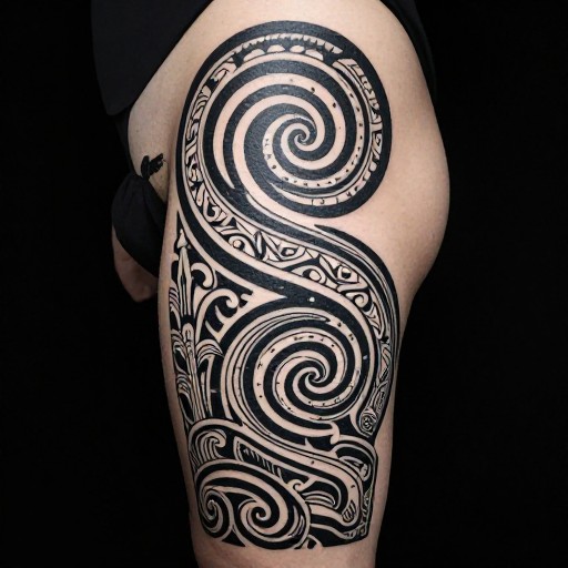MAORI LEG - Polynesian
