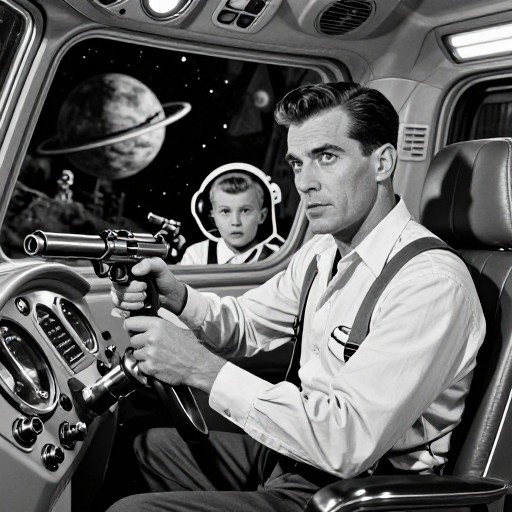 SPACE ADVENTURE - Noir Detective