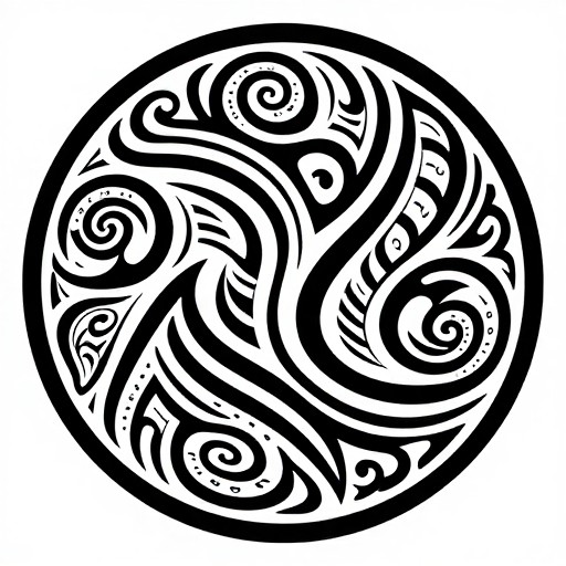 FAMILY CIRCLES - Maori Koru