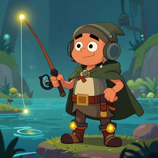 FANTASY FISHER - Cartoon