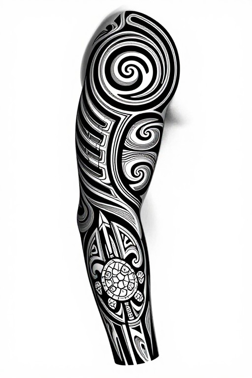 SAMOAN SLEEVE - Maori