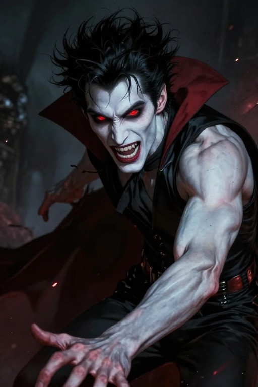 DAMON BROODING - Newborn Vampire