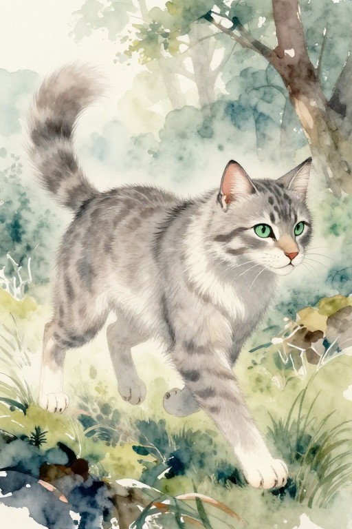 SWIFTWIND - Watercolor Art