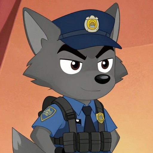 BRAVE WOLF - Classic Toon