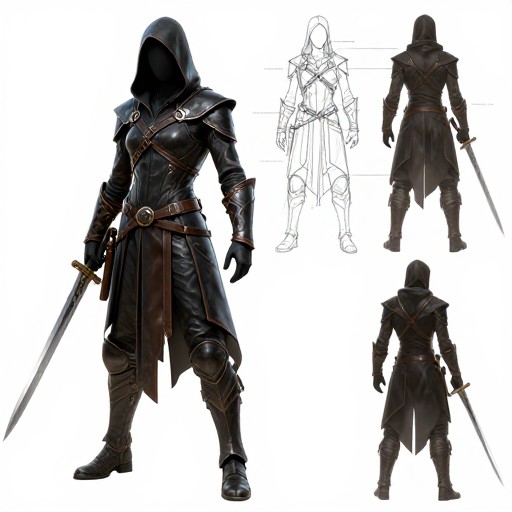 SHADOW ASSASSIN - Concept Art