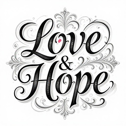 LOVE HOPE - Ornate