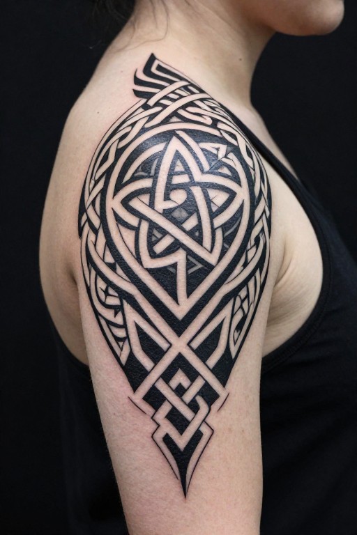 CELTIC SHOULDER - Modern Geometric