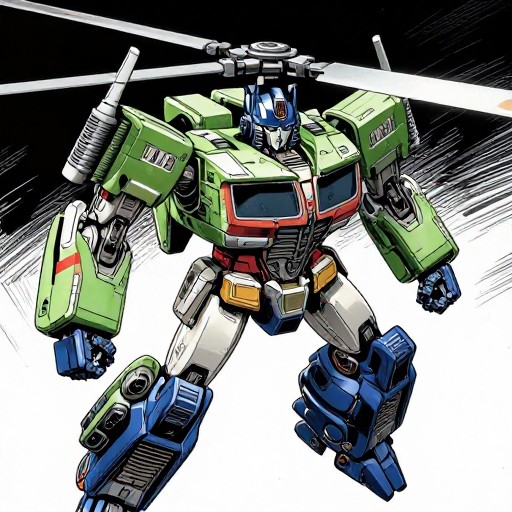 AERIAL SCOUT - Comic Art