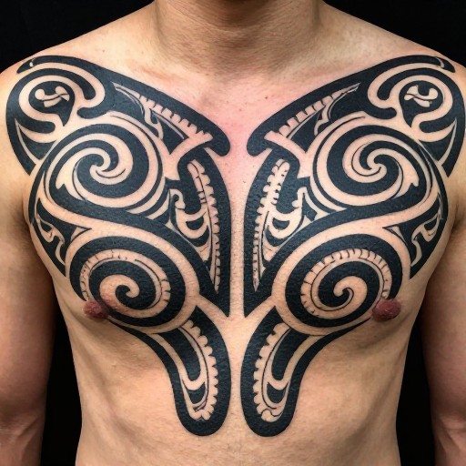 CHEST PIECE - Traditional Black