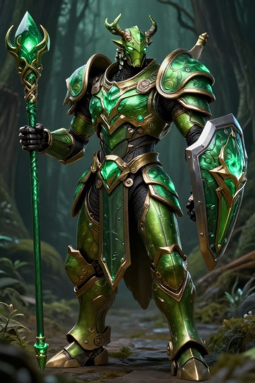 NOBLE DEFENDER - Armored Paladin