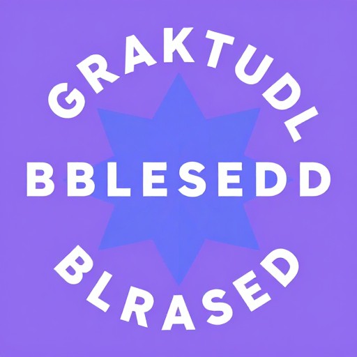 GRATITUDE MANDALA - Geometric