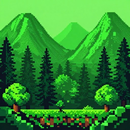 VIBRANT LANDSCAPE - Game Boy
