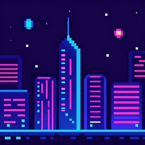 CYBERPUNK CITY - Classic 8-bit