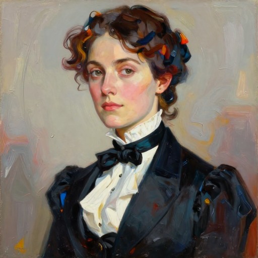 VICTORIAN LADY - Contemporary Art