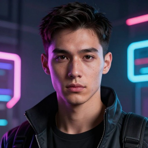 CYBERPUNK HERO - Photorealistic