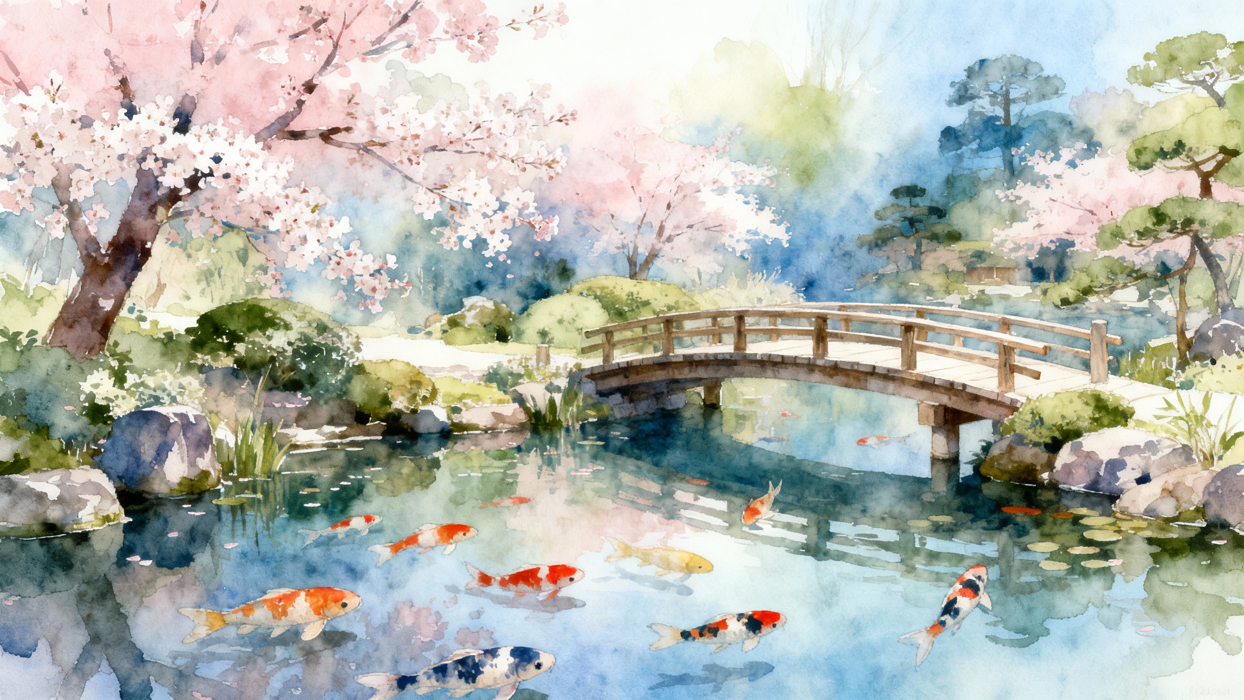 Watercolor Garden