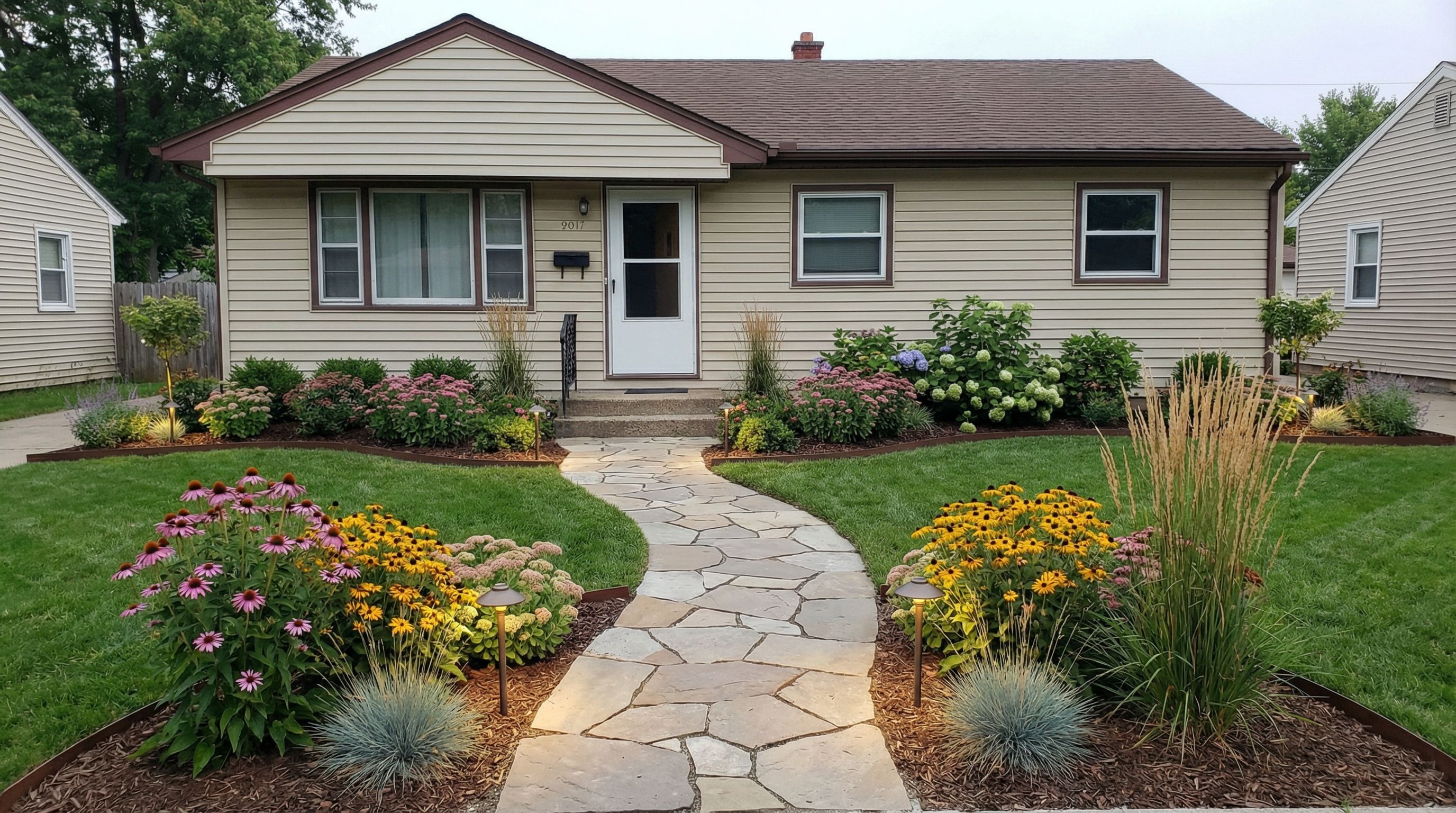 Curb appeal garden