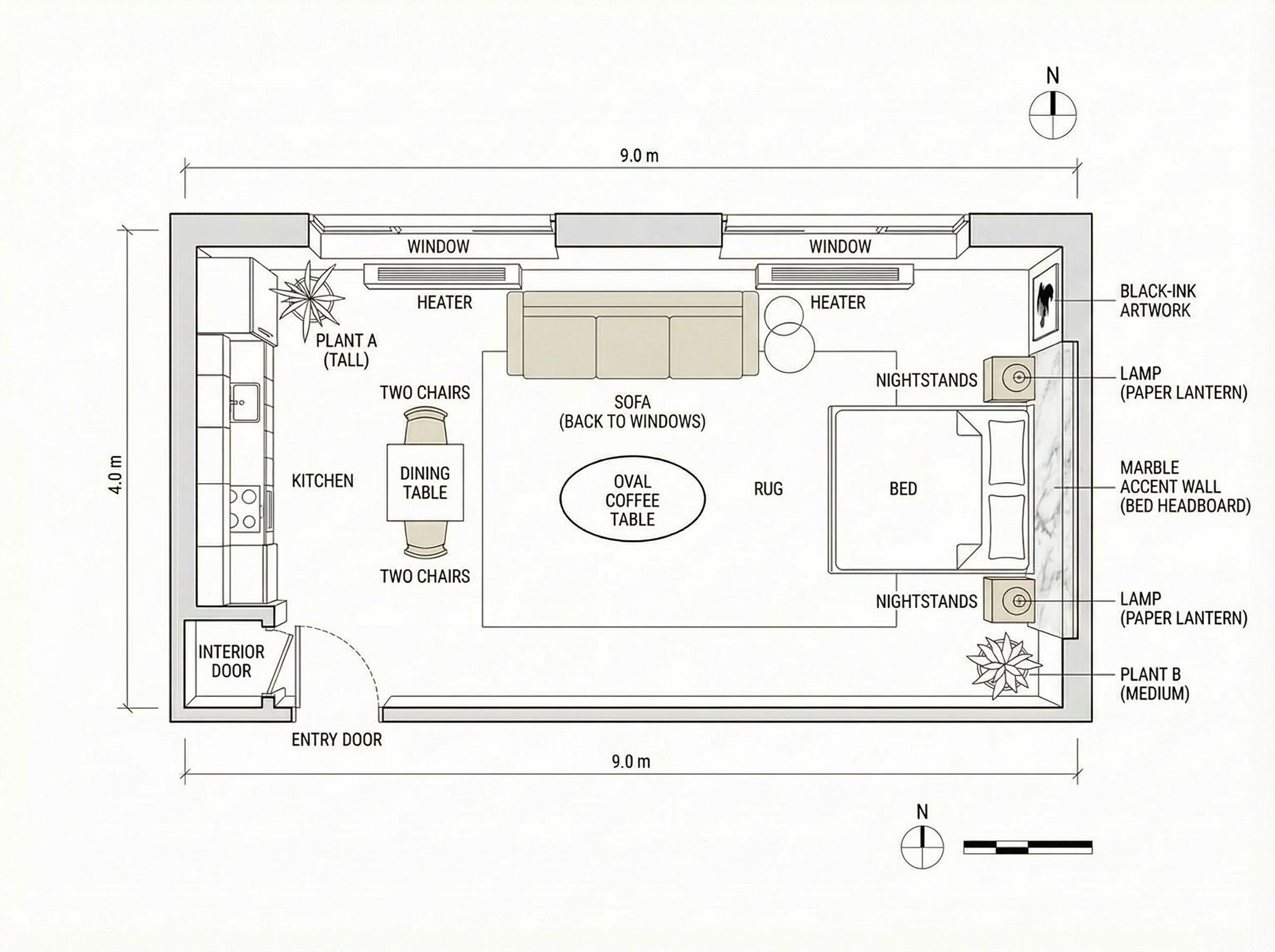 2D Floor Plan