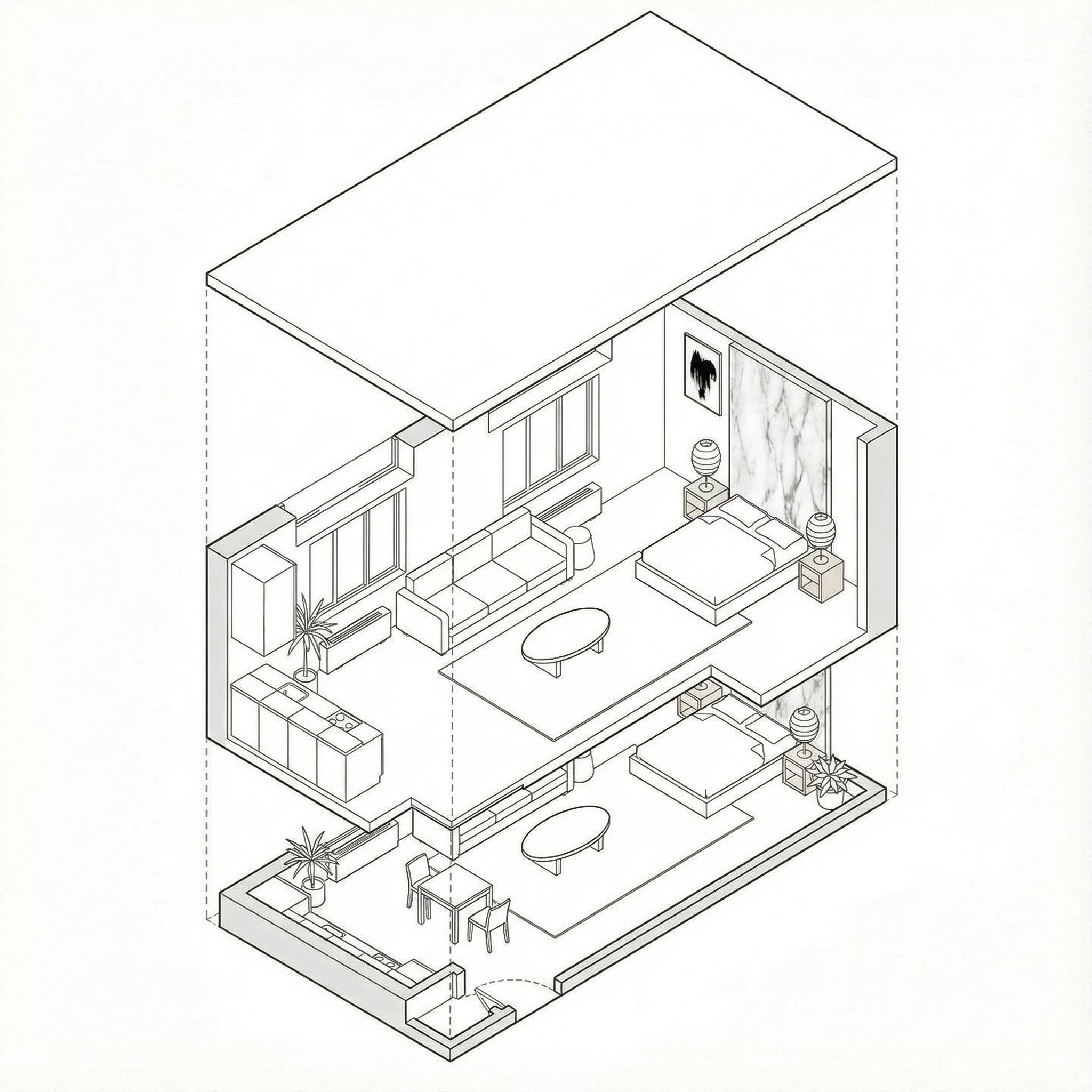 Exploded Axonometric