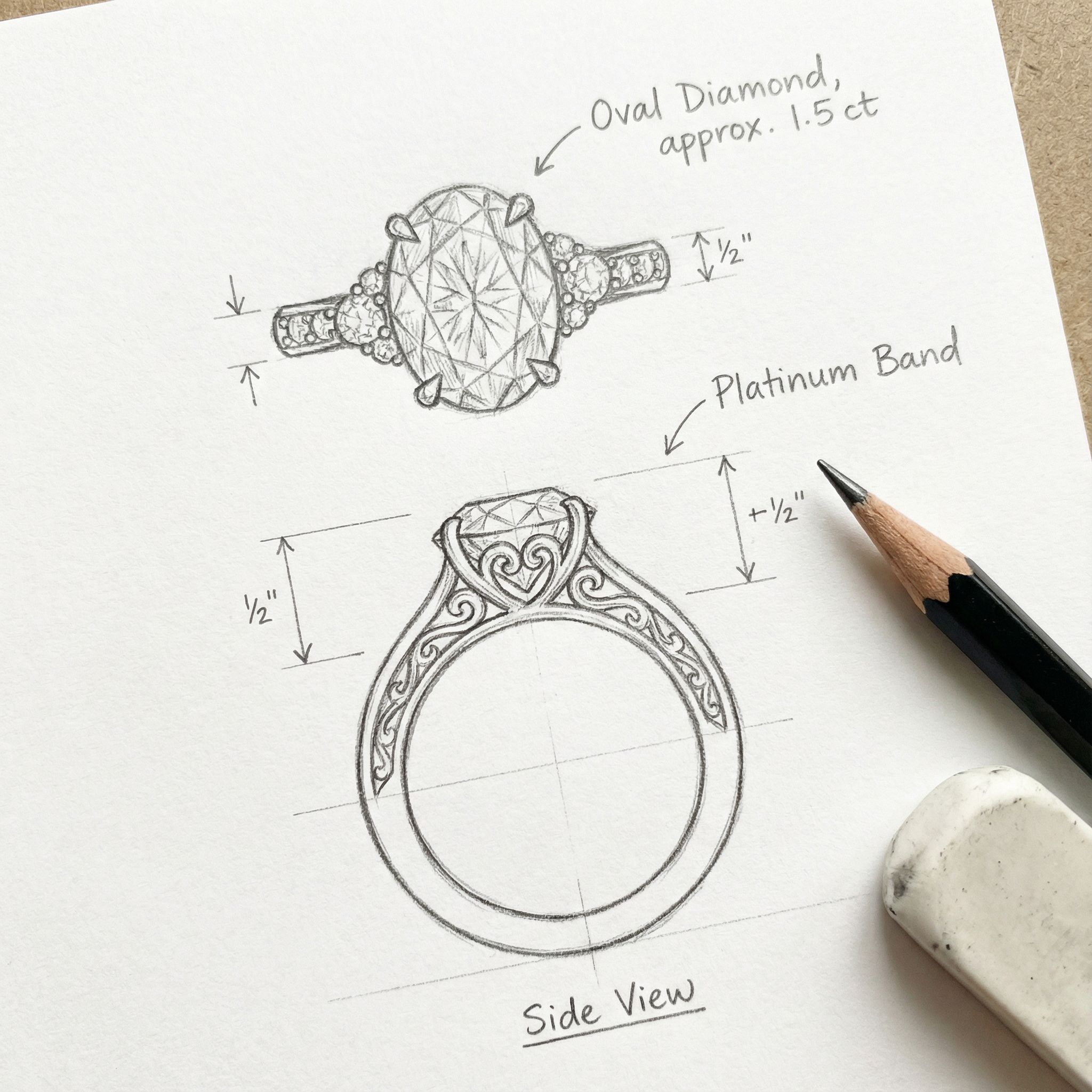 Jewelry sketch