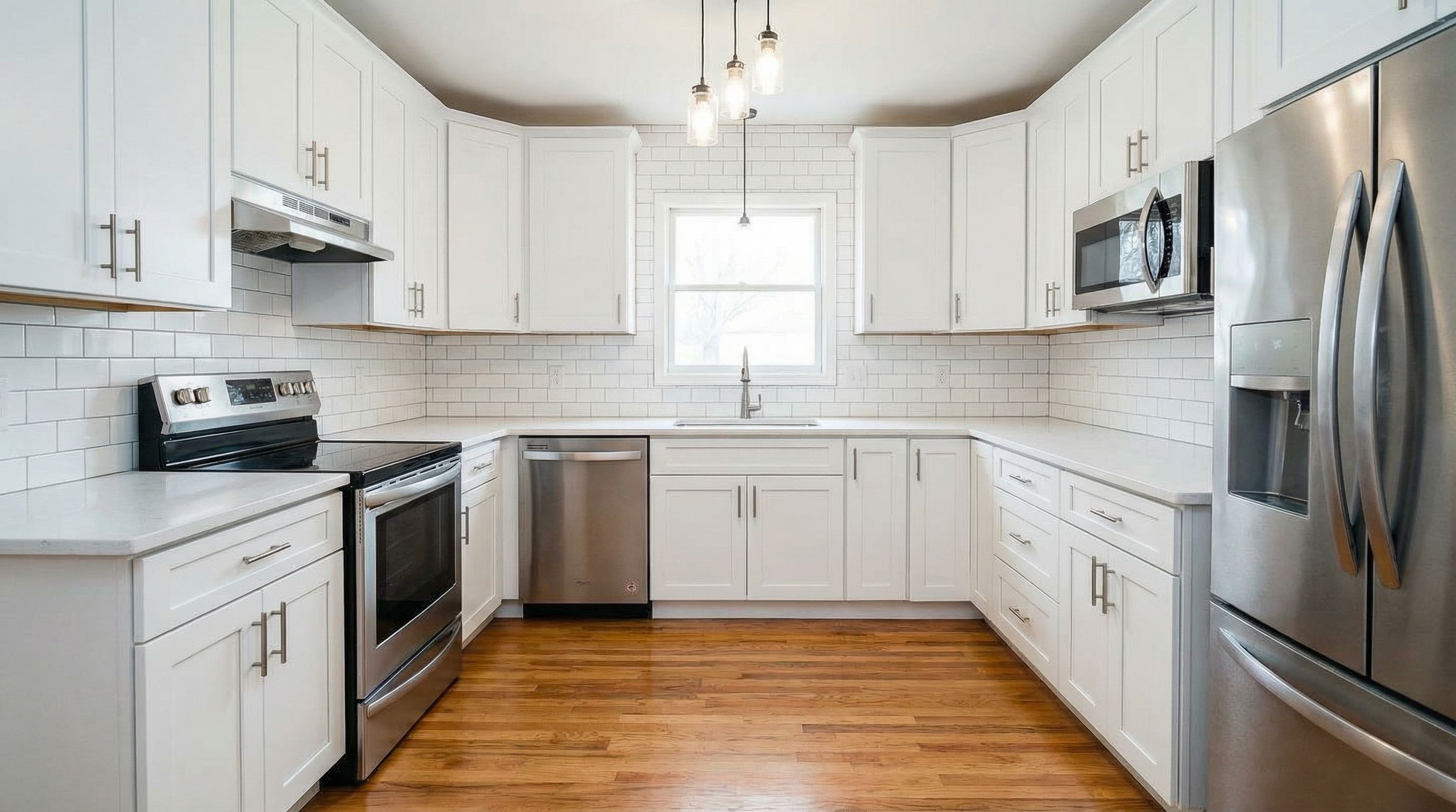 Modern White Kitchen