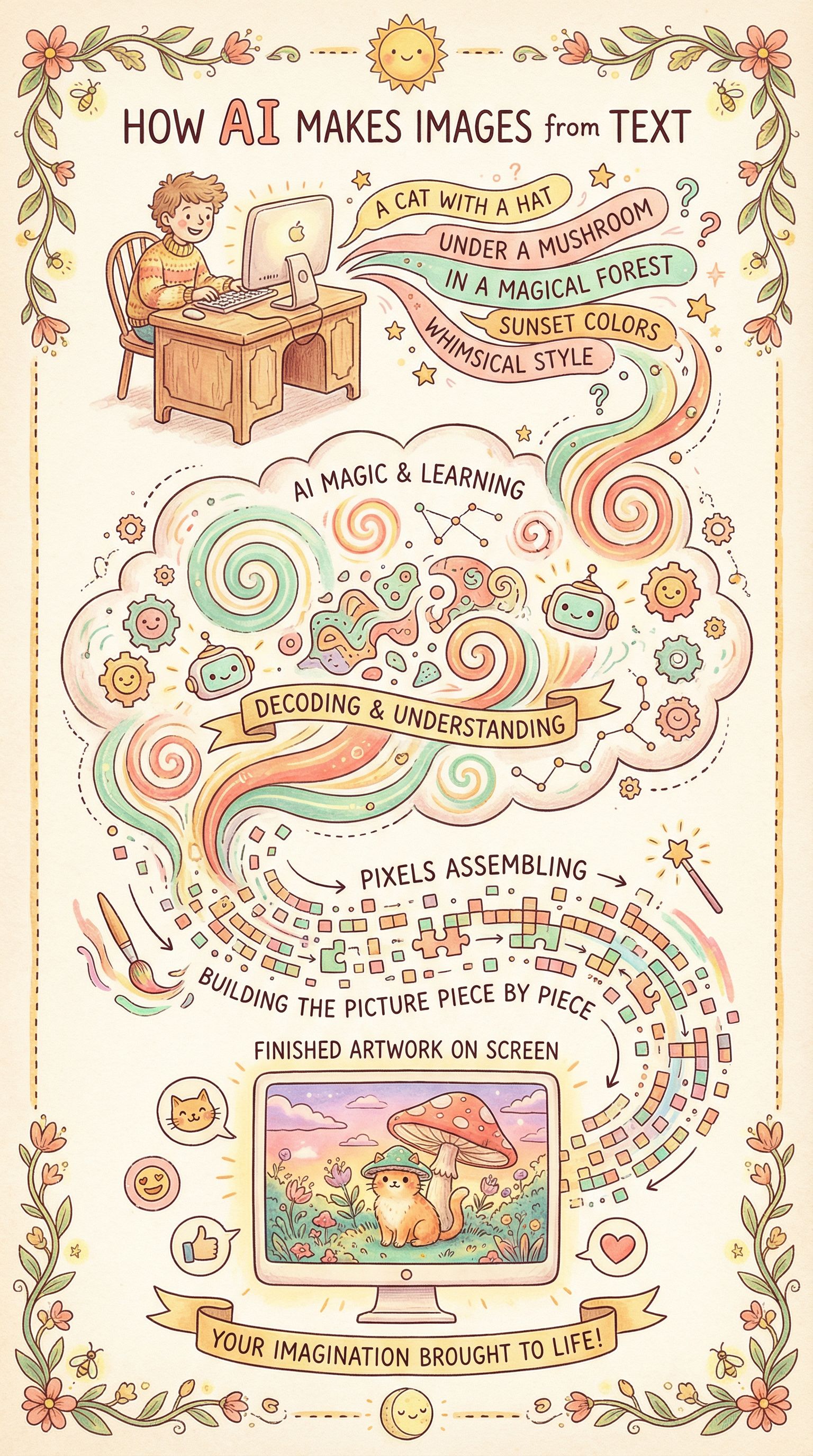 Whimsical Illustrated